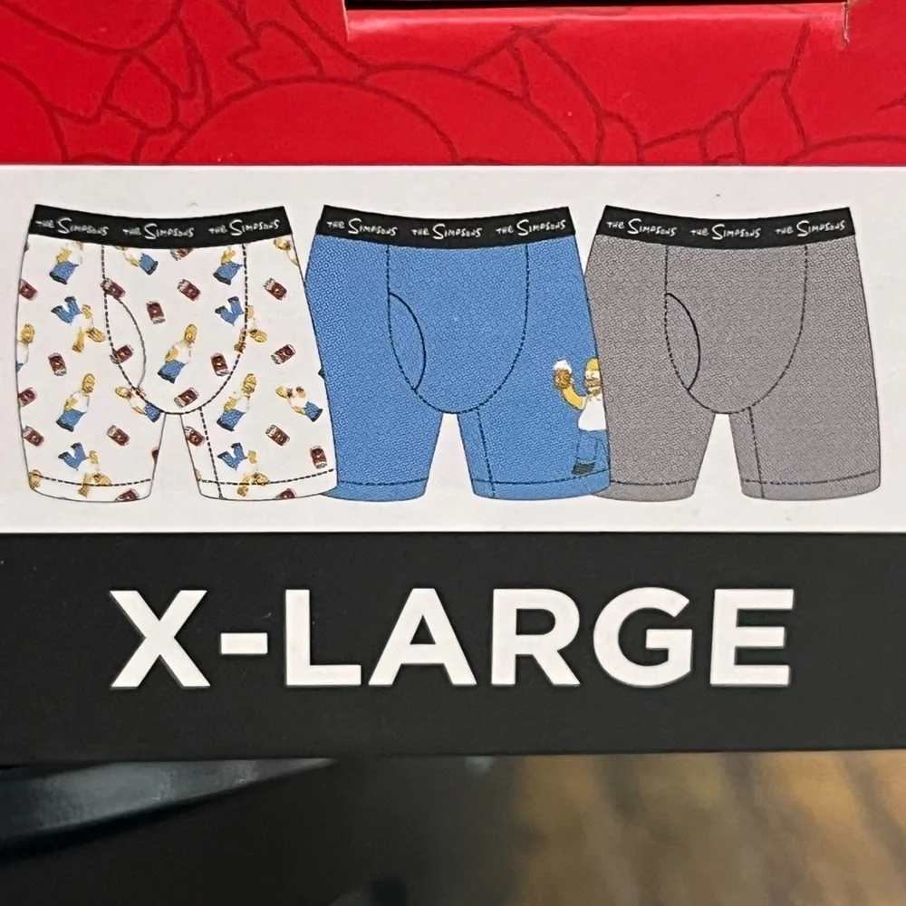 The Simpsons Boxer Briefs 3-Pack, new!